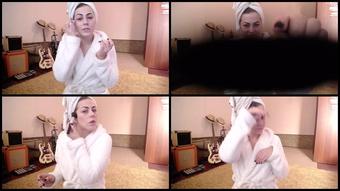 Hendrixina 11 10 2019 70197051 Backstage Or How Am I Preparing To Record A Video Or Go Online 40 Makeup Choosing Underwear