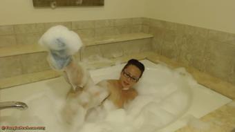 Socks in BUbble Bath - February 16, 2016