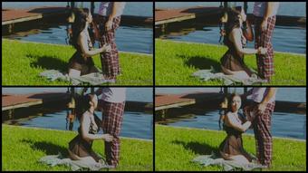 Valyrielutka First Public Blowjob Outside Lake Voyeur