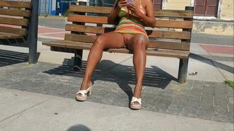 SEXY DRESS FLASHING IN PUBLIC