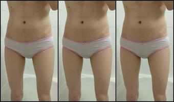 Whimpering Little Girl Needs To Pee And Wets Her Pink Panties