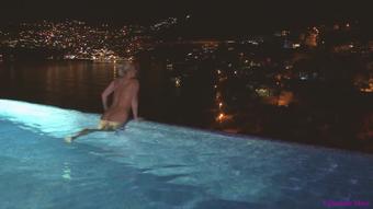 Late Night Skinny Dip With A VIew - October 29, 2017