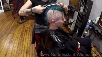 Goddess Lilith Shaving My Long Hair Off Part 3 Of 3
