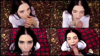 074 Instead Of Lessons She Rides A Dick In The Park 1080P