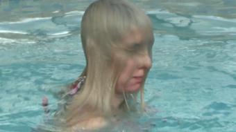 Ivy Secret & Sydney Paige Wet Hair Swim