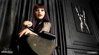 Time to clean Mistress Mavka boots POV - May 25, 2023