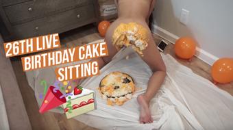 26th Birthday Cake Sitting