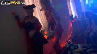Studentsexparties.Com College Sex On Halloween Party