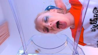 Harley clean her squirt mess - September 12, 2022