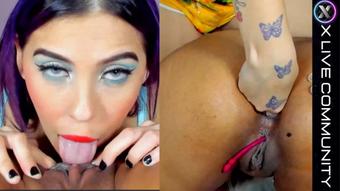 POV PUSSY LICKING! FINGER ASS! LESBIAN PARTIES