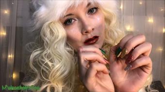 Twinkling Xmas Nails - December 23, 2018