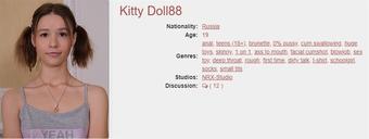 Kitty Doll88 Long Black Dick Fucks Kitty Doll88