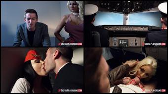 Fly Girls Final Payload Scene 2  Aletta Ocean  Nicolette Shea  Axel Aces  Ryan Ryder