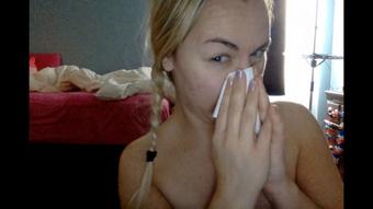 Blowing Snotl Loud Blows l Nose Blowing l Nose Flute Fetish