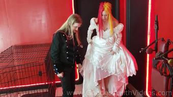 Goddess Lilith Trampling Cuck Slave On My Wedding