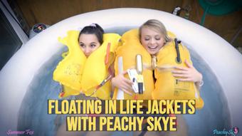 Floating in Lifejackets with Peachy Skye