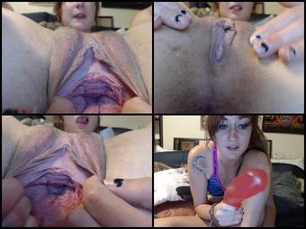 18 03 23 Milly17 Hardcore Stretched Her Gaping Pussy