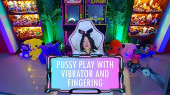 Pussy play with finger and vibrator - July 31, 2024