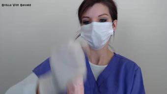 101 - Milking Procedure Handjob Latex Gloves