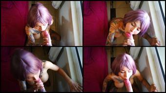 Inkedmonster Asian Babe Surprise Gag Cim And Facial