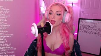 Nude Ear Licking Ear Massage
