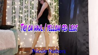 Try on haul / yellow fed legs