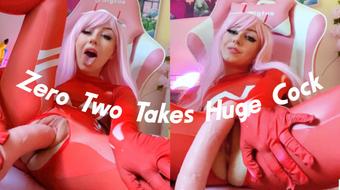 Zero Two Takes Huge Cock