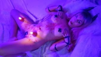 Bratty demon waxplay - October 29, 2021
