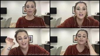 Scarlettmorgan 13 07 2020 529688719 Just Chilling Out Talking About Random Shit And Eating Thai Hahaha Also There Might Be Bo