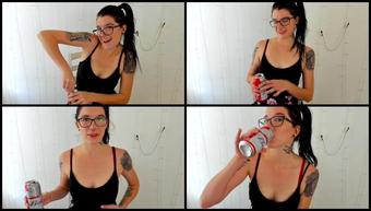Burping Joi Cum On Tongue