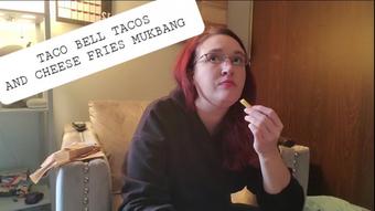 Taco Bell Tacos and Cheese Fries Mukbang - December 13, 2020