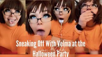 Sneaking Off with Velma at the Halloween Party