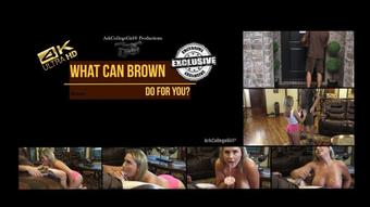Arkcollegegirl What Can Brown Do For Bj For Ups Guy