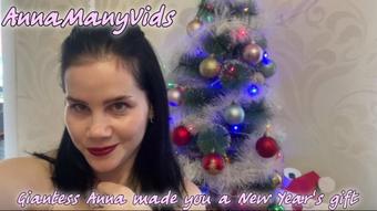 Annamanyvids Giantess Anna Made You A New Years Gift