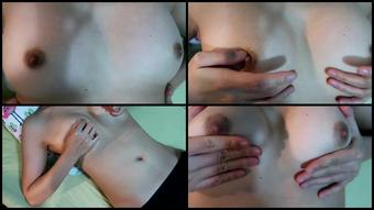 No Nut November   Teasing My Boobs   Cum On Tits   Cumplay   Handjob   Pornhub Com