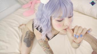 Kawaii Girl Gets A Cum Drenched Face After Perfect Blowjob