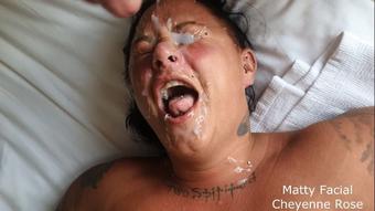 Mattyfacial Cheyenne Get A 1 Man Bukkake On Holiday