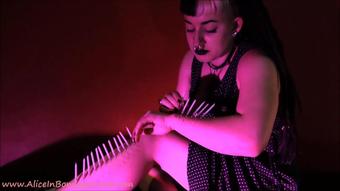 Thierielle_Candle_Self_Piercing_Hd_Aliceinbondageland