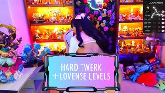 Hard Twerking with Lovense Levels - January 02, 2024