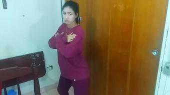 look at my sweat when dancing - January 16, 2021