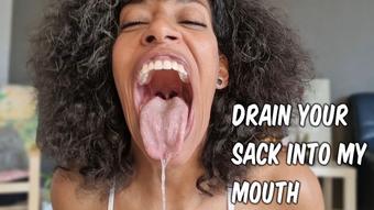 Drain your sack into my mouth joi - March 29, 2024