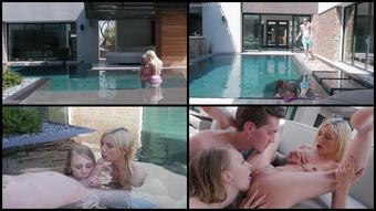 Lily Rader    Passion Hd Com    Spring Break Pool Party  Spring Break Threesome    1080P