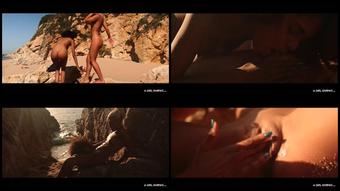 Agirlknows  Brazilian Lesbian Luna Corazon And Hot Babe Cecilia Scott Fuck At The Beach 11 08 2017 1080P