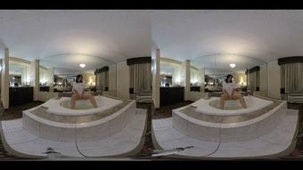 VR 3D Teaser of Nadia White GANGBANG