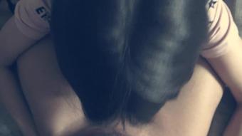 Cum in my mouth, I want your cum, Daddy!