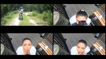 Silverxomunat   Bike Ride Blow Job   Manyvids