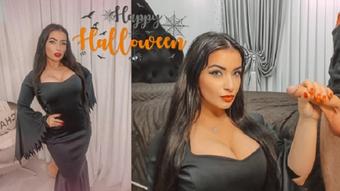 Morticia Addams blowjob pussy fucking - October 21, 2020