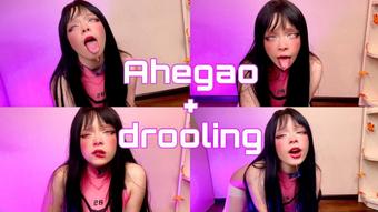 Ahegao drooling slut / mind control