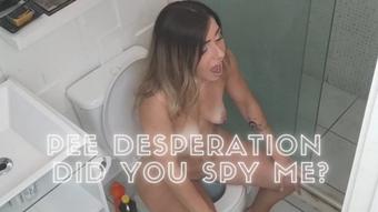 Pee Desperation - Hidden at my Bathroom - Jan 25, 2022
