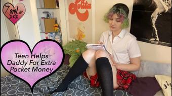 Teen Helps Daddy For Extra Pocket Money - May 26, 2022